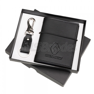 Kit Porta Documento e Chaveiro Personalizados 